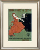 Pianos Ortiz & Cusso Framed Giclee Print by Leonetto Cappiello