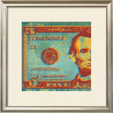 Five Bucks I Posters by Dustin Chambers