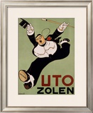 Uto Zolen Framed Giclee Print by Charles Verschuuren