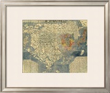 Nanzenbushu Bankoku Shoka No Zu, c.1710 Framed Giclee Print by Hotan 