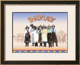 Shady Lady Framed Giclee Print by Sharon Hunt