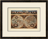 Nova Terrarum Orbis Tabula Print by G. Blacuso
