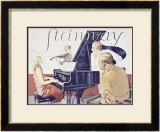 Steinway Framed Giclee Print by Werner Von Axster-Heudtlass