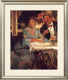 Chez Mouquin Prints by William Glackens