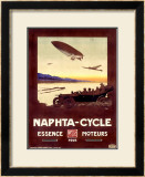 Naphta Cycle Framed Giclee Print by Walter Thor