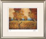 Golden Walk I Limited Edition Framed Print by Michael Tienhaara