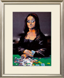 Poker Face Posters by Waldemar Swierzy