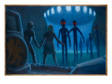 Cahill UFO Abduction Giclee Print by Michael Buhler