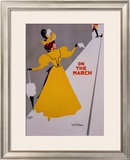 On the March Framed Giclee Print by Ritchie 