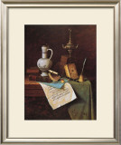 My Gems Print by William Michael Harnett