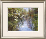 Spring Reflections I Limited Edition Framed Print by Carol Buettner