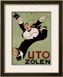 Uto Zolen Framed Giclee Print by Charles Verschuuren