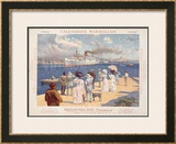 Moullot Framed Giclee Print by David Dellepiane