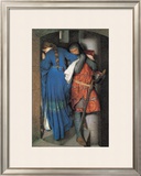 Meeting on the Turret Stairs Posters by Frederick William Burton