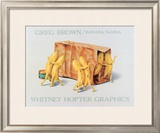 Banana Samba Prints by Greg Brown