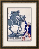 Societe Centrale des Banques de Province Framed Giclee Print by Courboin 