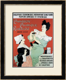 Charbon Rubaudo Framed Giclee Print by D. Auvergne