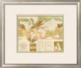 Marine life, c.1854 Framed Giclee Print by Edward Forbes