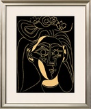 Femme au Chapeau Fleuri Prints by Pablo Picasso