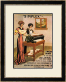 Simplex Ironer, 1915 Prints by D. Dettelbach