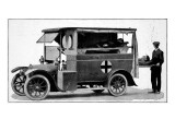 Ambulance Reproduction procédé giclée
