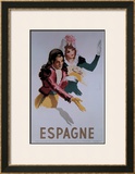 Espagne Framed Giclee Print by Morell 
