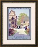 Pont-Audemar Framed Giclee Print by Alo (Charles-Jean Hallo) 