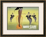 Marie Claire Framed Giclee Print by Pierre Fix-Masseau