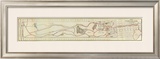 Map of the Golden Gate Park, c.1896 Framed Giclee Print by George W. Blum