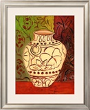 Lotus Pot I Prints by Joyce Lieberman