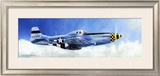 P-51D Mustang Framed Giclee Print by Douglas Castleman