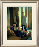 Pin-Up Girl: Kona Kai Motel Room Richie Maria Framed Giclee Print by Richie Fahey