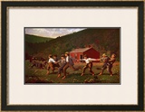 Snap the Whip Posters by Winslow Homer