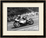 Roberts GP Yamaha Laguna Framed Giclee Print by Jerry Smith