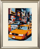 Taxi, New York Posters by Giovanni Manzo