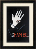 Gham Bo Framed Giclee Print by Paul Colin