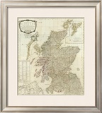 Composite: Scotland or North Britain, c.1790 Framed Giclee Print by Robert Campbell
