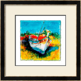 Boat from Algarve I Prints by Hans Oosterban