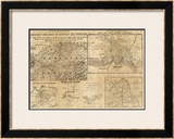 Important Operations in Kentucky and Tennessee, c.1861 Framed Giclee Print by E. S. Hall