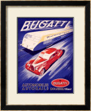 Bugatti Framed Giclee Print by R. Géri