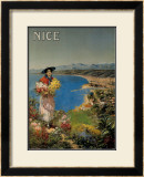Nice Framed Giclee Print by Pierre Comba