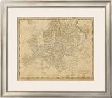 Europe, c.1812 Framed Giclee Print by Aaron Arrowsmith
