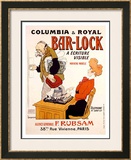 Bar-Lock Framed Giclee Print by Grignon 