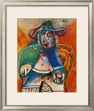 Vieil Homme Assis Mougins, c.1970 Posters by Pablo Picasso