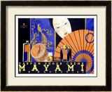 Mayami Framed Giclee Print by Kosel & Gibson 