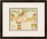 Marine life, c.1854 Framed Giclee Print by Edward Forbes