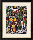 PAINTING BY NUMBERS 2 Limited Edition Framed Print by CHARLES MONTEITH WALKER