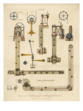 Coal Mine Machinery Giclee Print