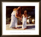 Feeding the Ducks Posters by Nancy Seamons Crookston