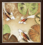 Koi Fest II Limited Edition Framed Print by Aleah Koury